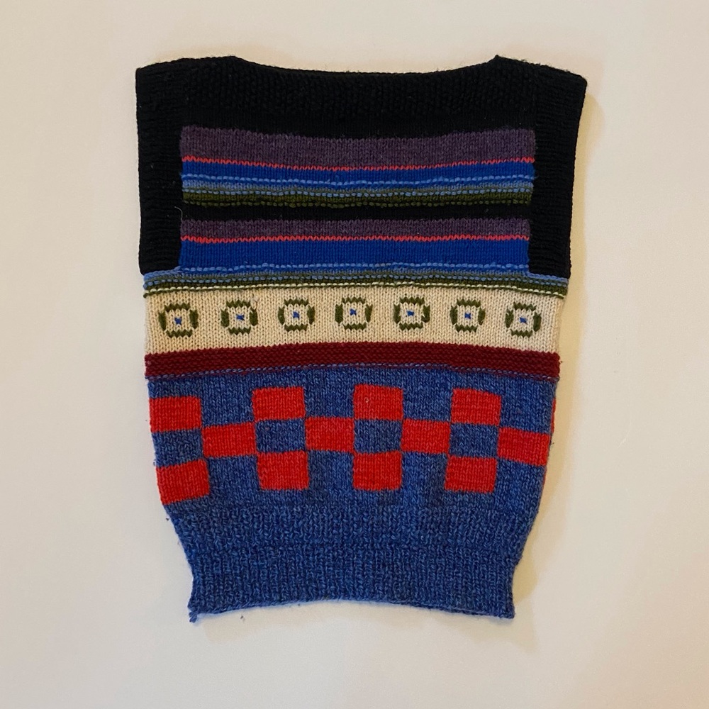 Vintage Handmade Sweater Vest